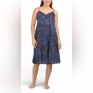 Johnny Was Midnight Blue Luxurious Sleep Dress